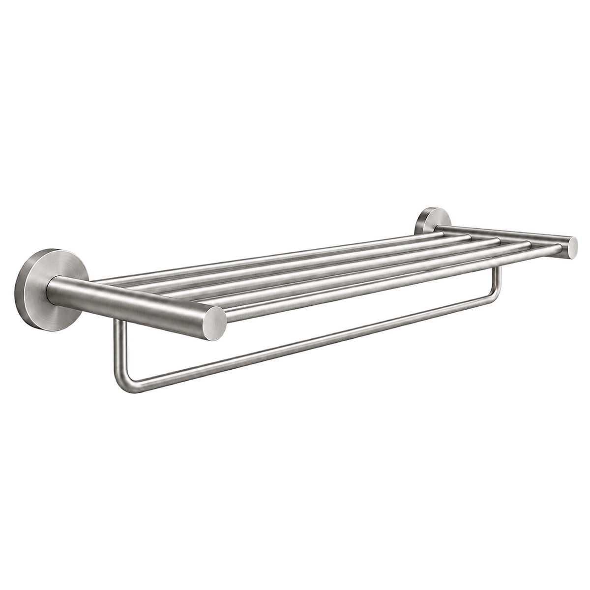 Color: Brushed | OCEAN Multi Towel Bar, transparent main image