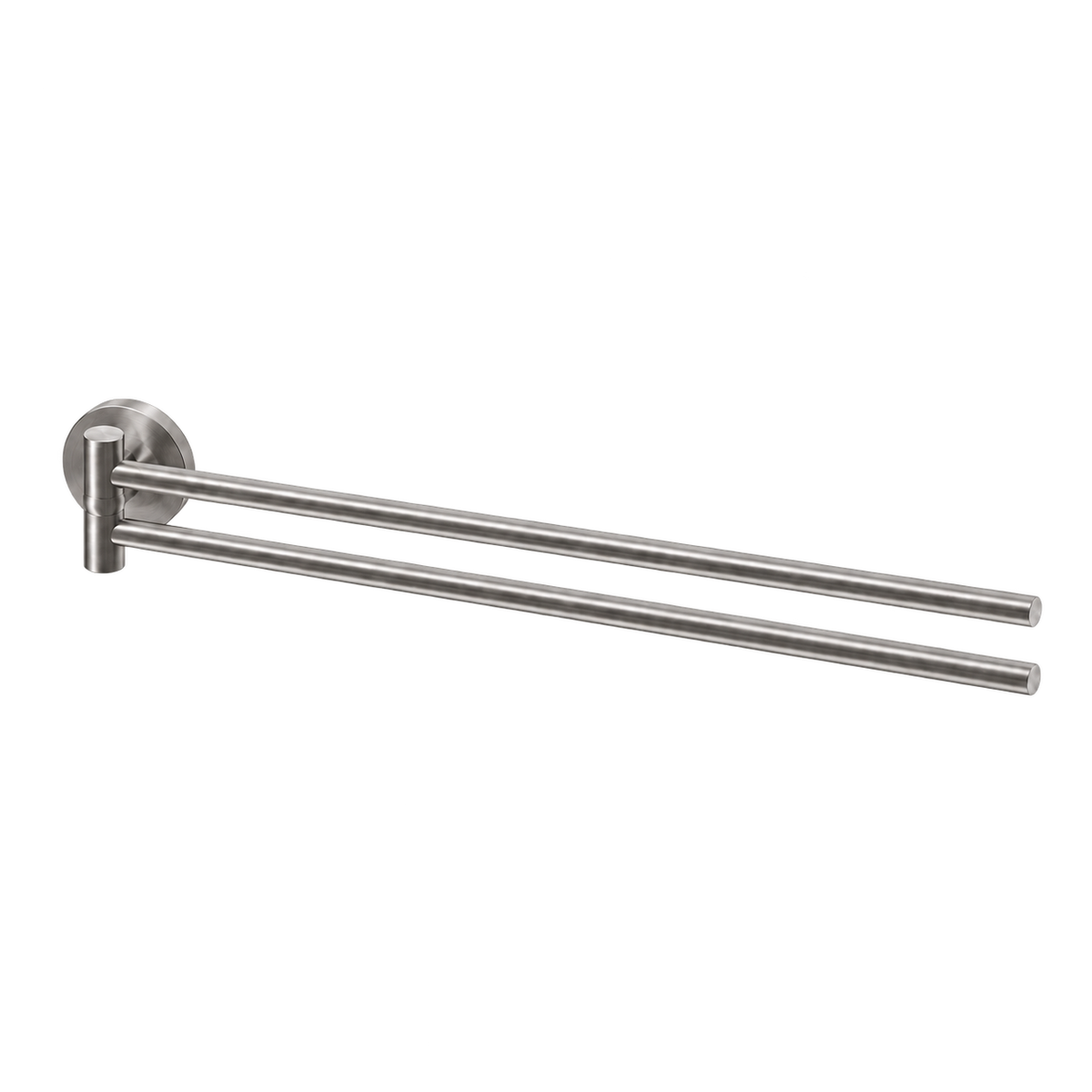 Color: Brushed | OCEAN Double Towel Bar1, transparent main image