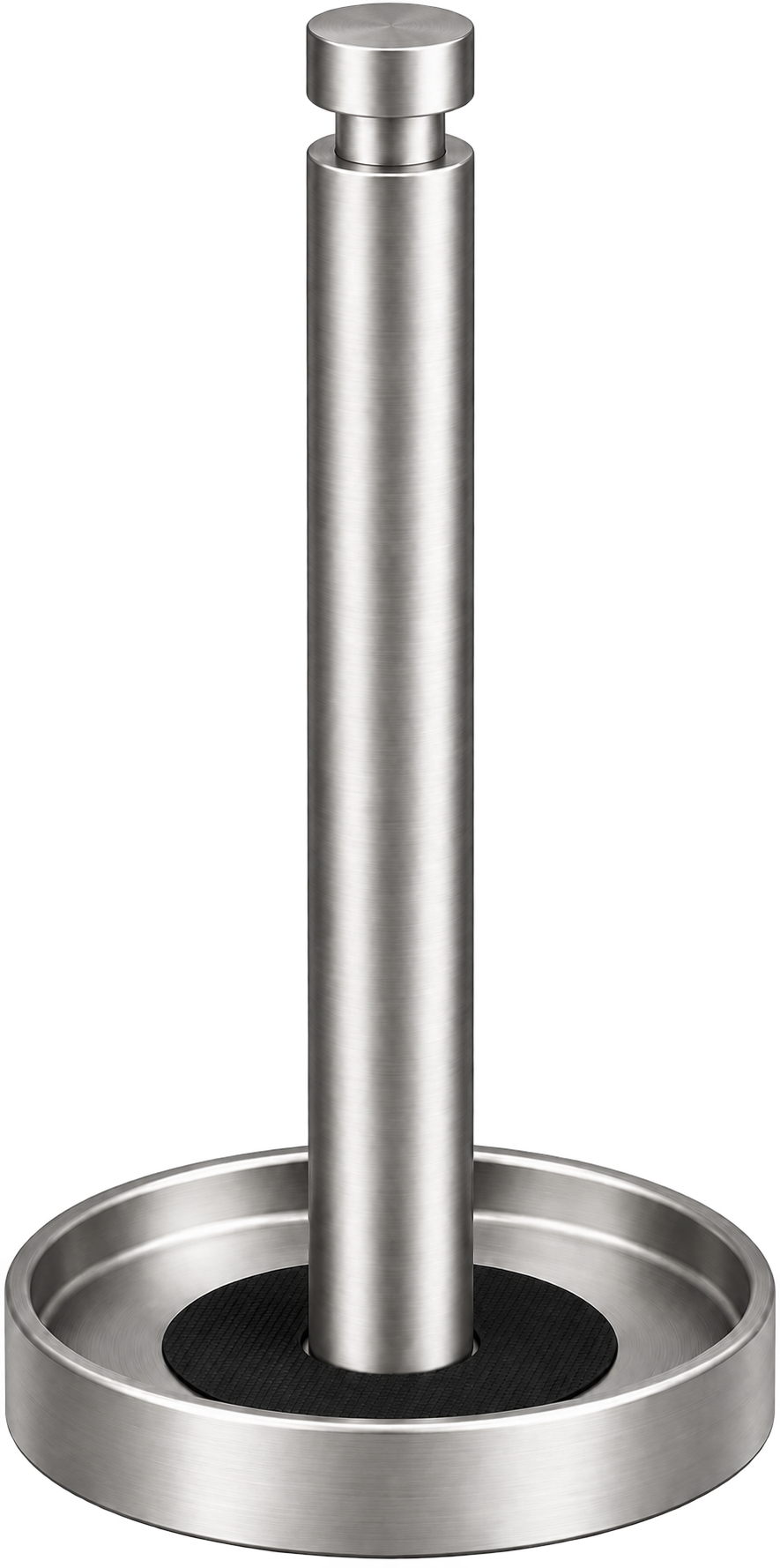 Color: Brushed | OCEAN towel paper holder, transparent main image