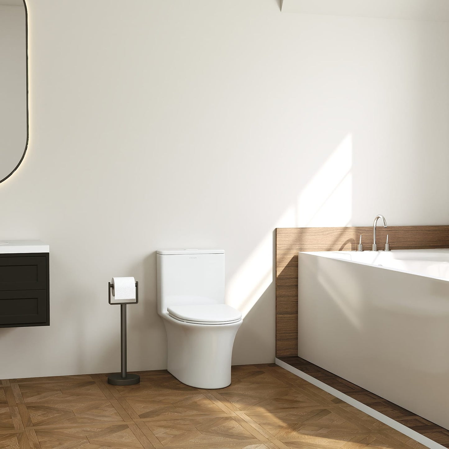 YUMORE Toilet Paper Holder Stand 10507601