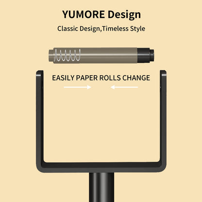 YUMORE Toilet Paper Holder Stand 10507601