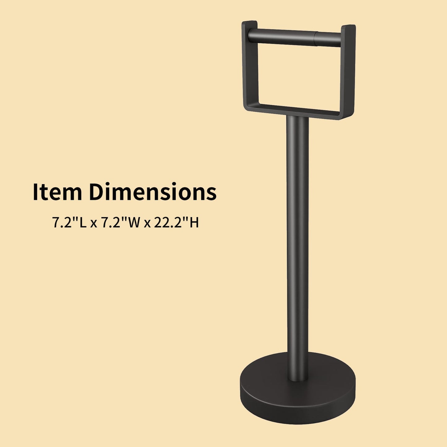 YUMORE Toilet Paper Holder Stand 10507601