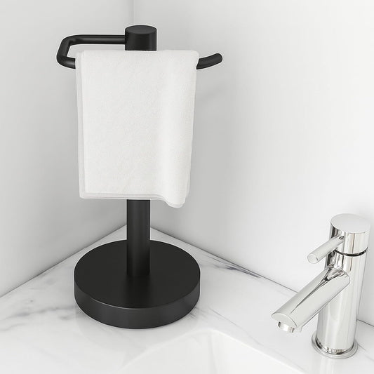 YUMORE Hand Towel Holder Stand Countertop Bathroom
