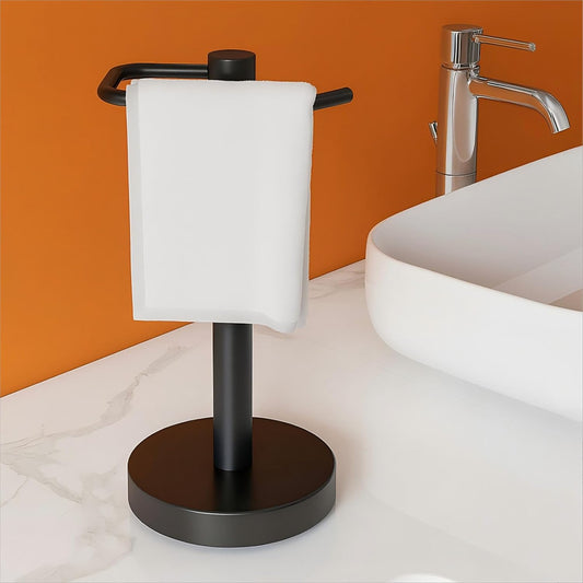 YUMORE Hand Towel Holder Stand Countertop Bathroom