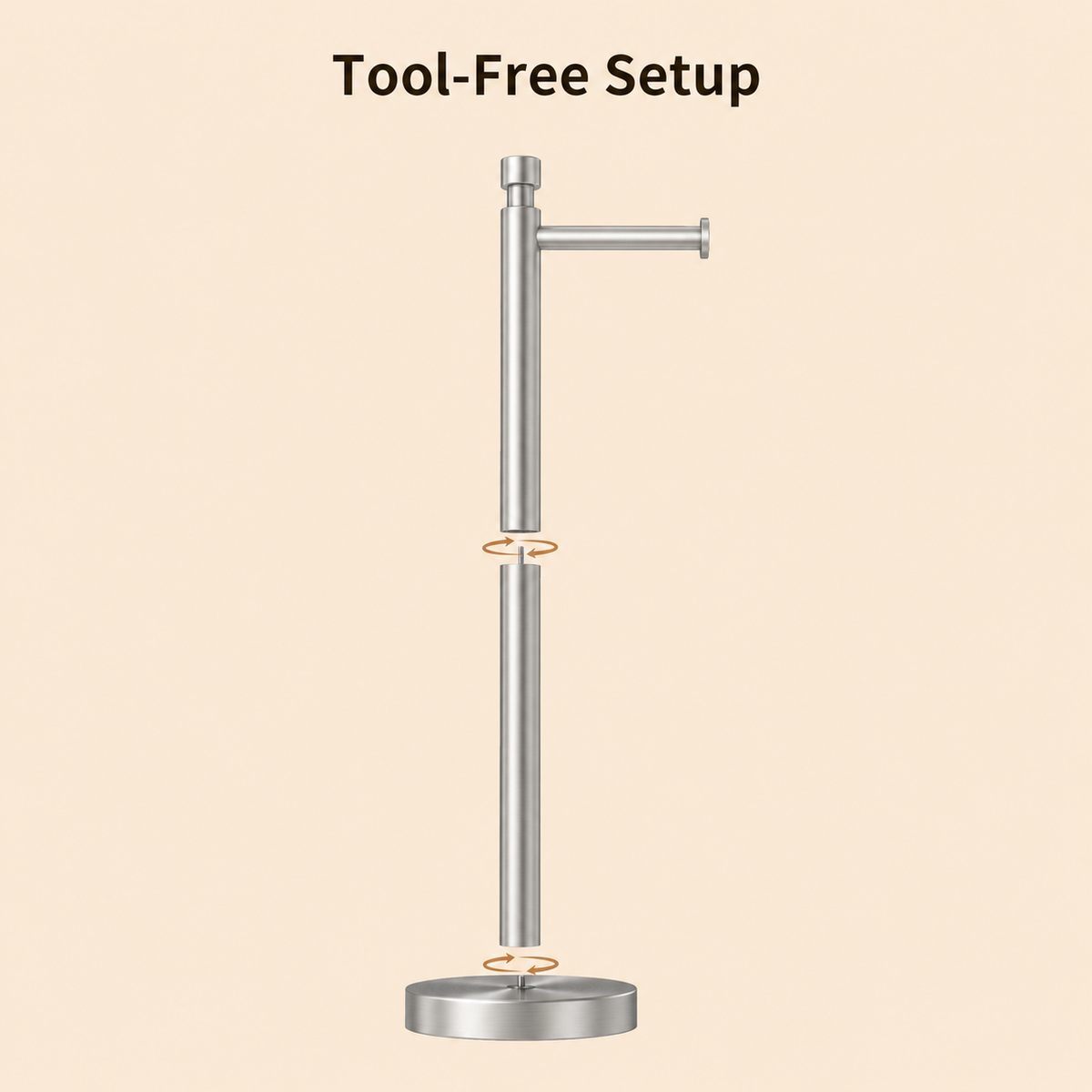 Color: Silver | Tool-Free Setup