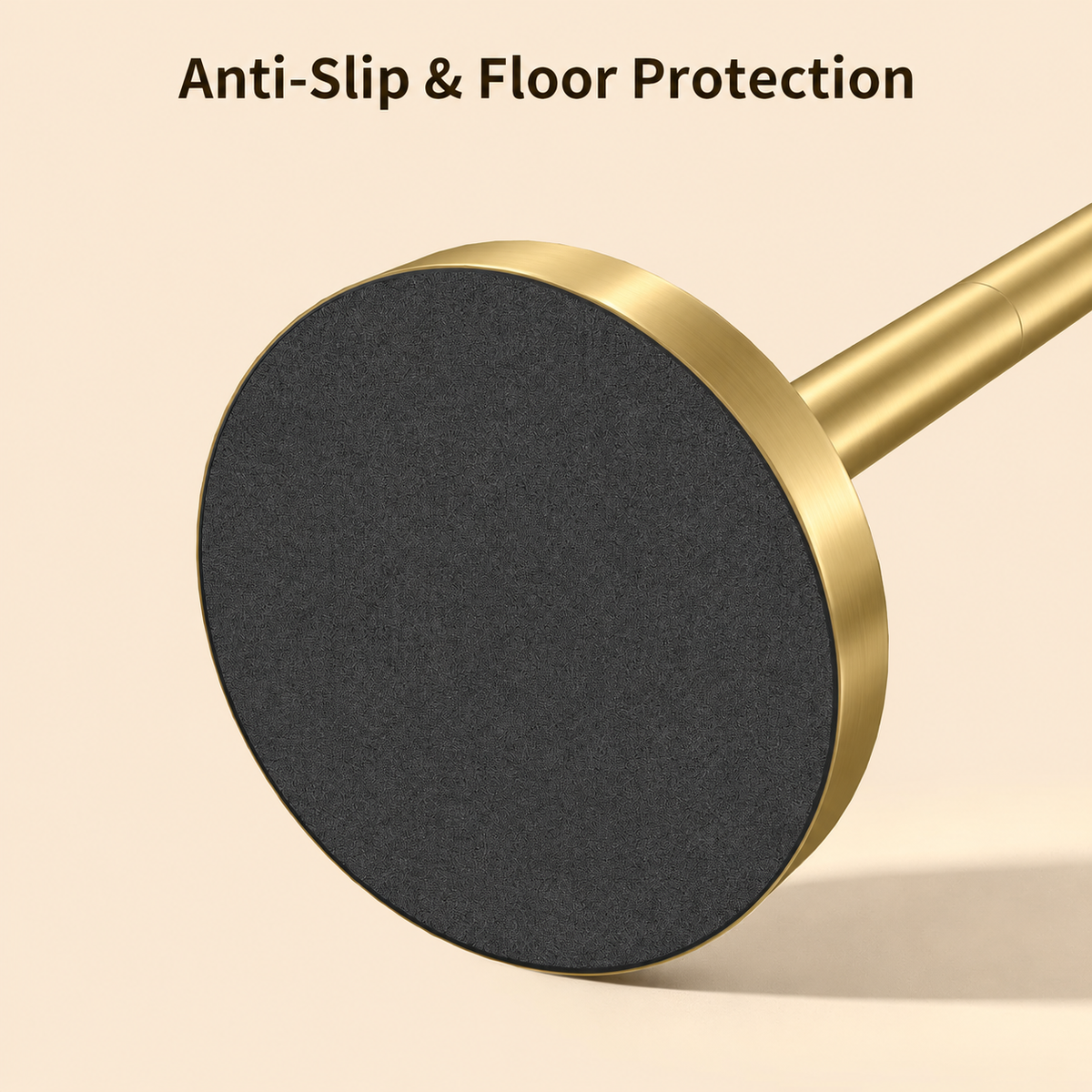 Color: Gold | Anti-Slip & Floor Protection